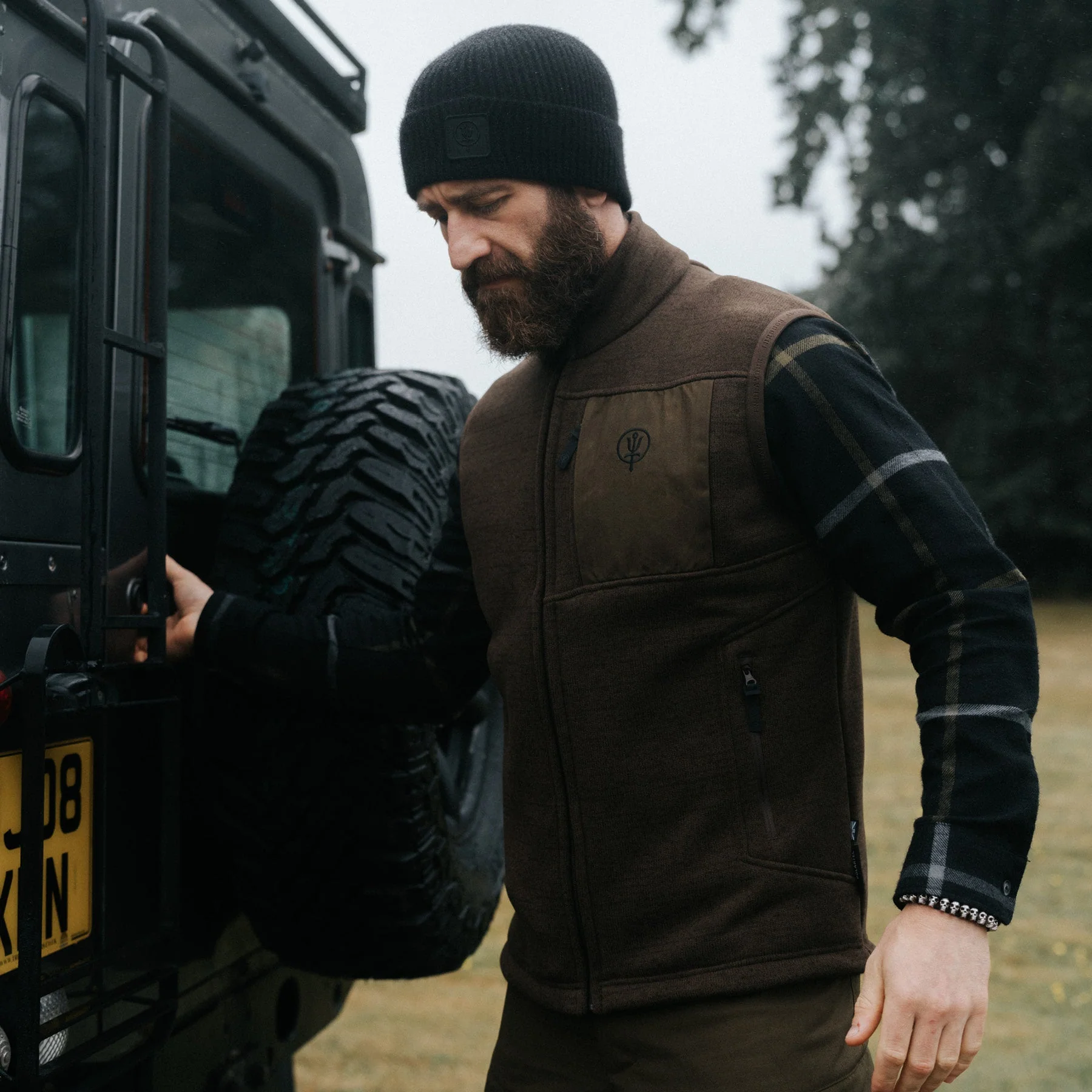 HERITECH MOORLAND FLEECE GILET - Image 2