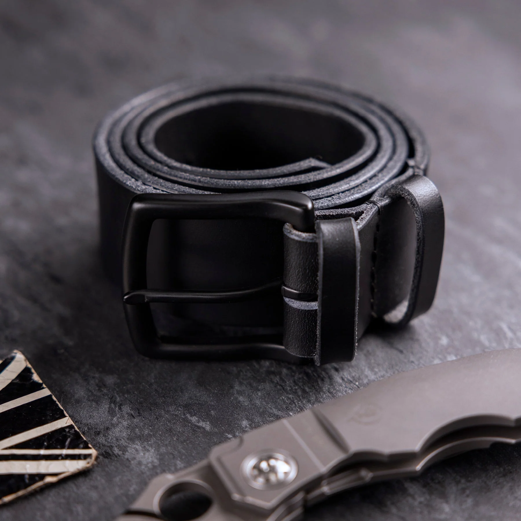 THRUDARK LEATHER BELT - Image 2