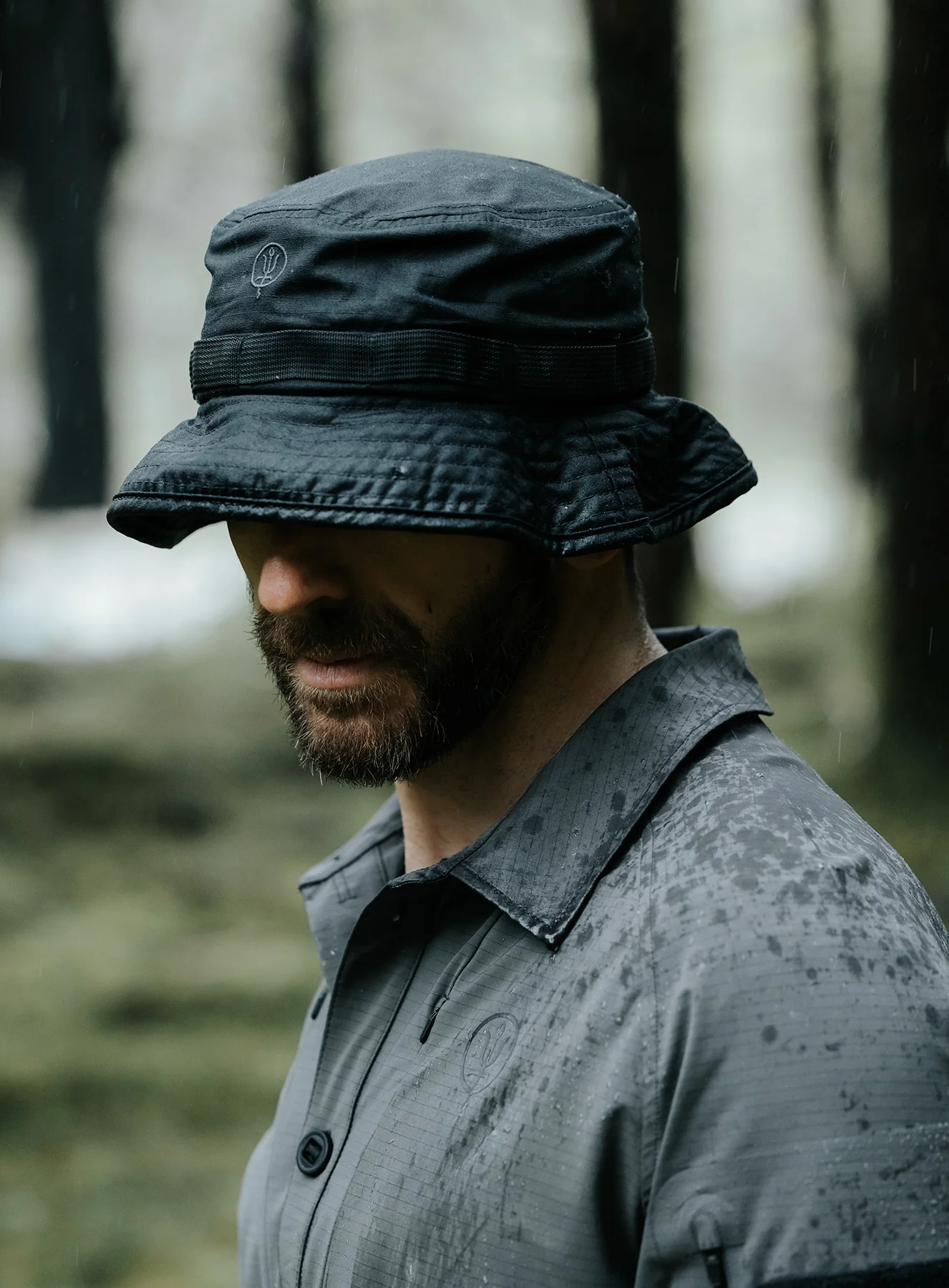 PATROL BUCKET HAT - OBSIDIAN BLACK - Image 2